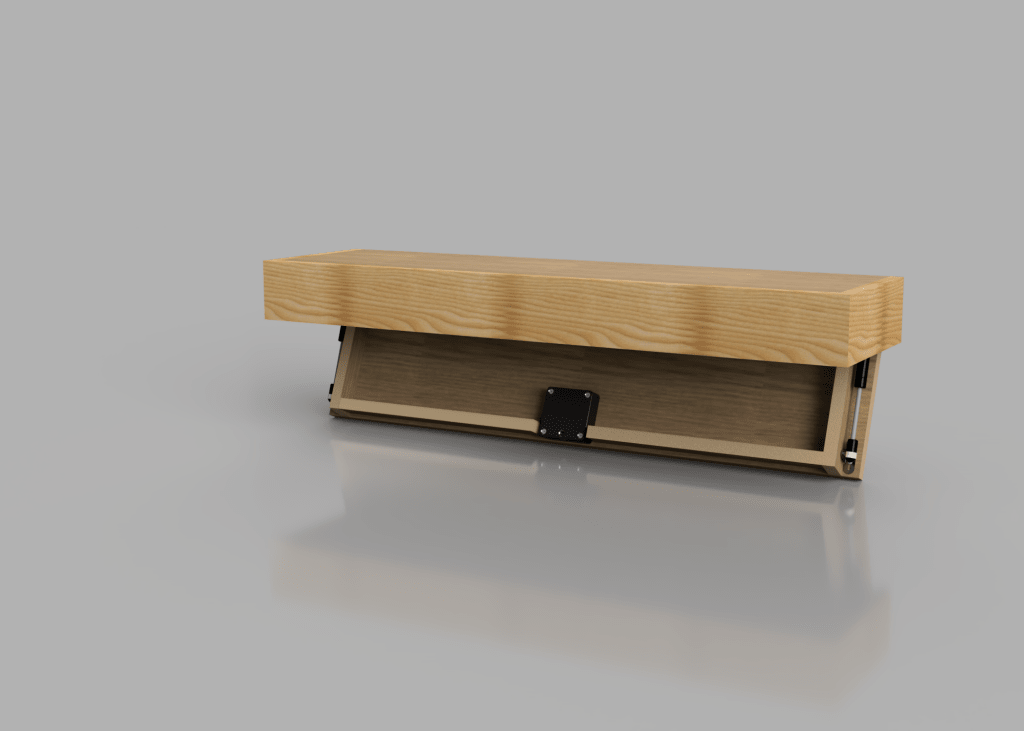 20" Murphy Shelf w/ Secret Drop Down Compartment - Bro Dreams