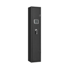 5 gun safes with 3 pistol pockets, quick access biometric adjustable heavy - duty gun rack mounted gun safes - Bro Dreams