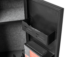 5 gun safes with 3 pistol pockets, quick access biometric adjustable heavy - duty gun rack mounted gun safes - Bro Dreams