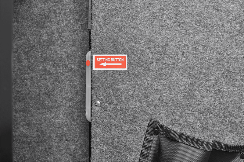 5 gun safes with 3 pistol pockets, quick access biometric adjustable heavy - duty gun rack mounted gun safes - Bro Dreams