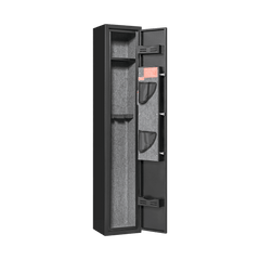 5 gun safes with 3 pistol pockets, quick access biometric adjustable heavy - duty gun rack mounted gun safes - Bro Dreams