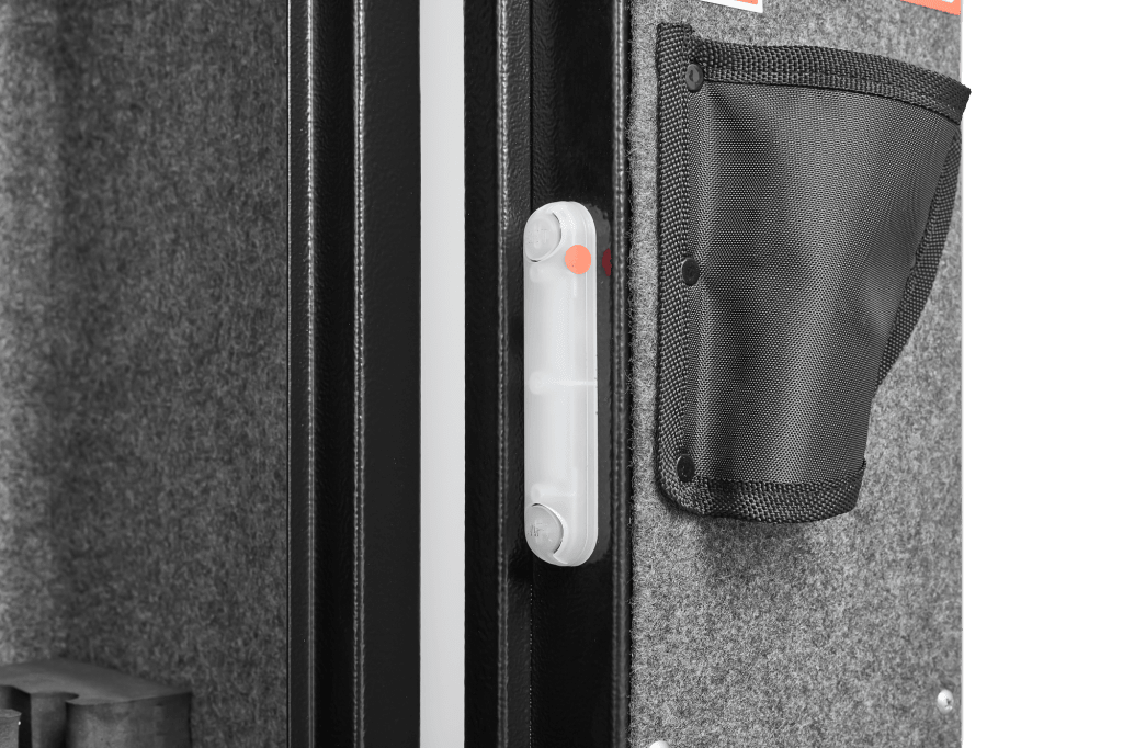 5 gun safes with 3 pistol pockets, quick access biometric adjustable heavy - duty gun rack mounted gun safes - Bro Dreams