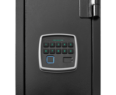 5 gun safes with 3 pistol pockets, quick access biometric adjustable heavy - duty gun rack mounted gun safes - Bro Dreams