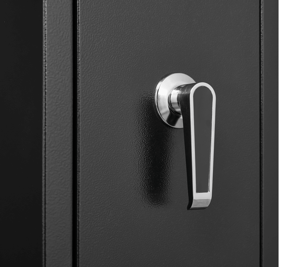 5 gun safes with 3 pistol pockets, quick access biometric adjustable heavy - duty gun rack mounted gun safes - Bro Dreams
