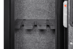 5 gun safes with 3 pistol pockets, quick access biometric adjustable heavy - duty gun rack mounted gun safes - Bro Dreams