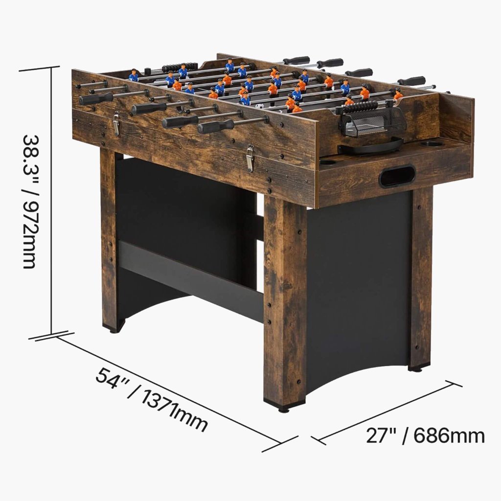 54 - Inch 3 - In - 1 Air Hockey, Ping Pong And Foosball Table Combo (SAK14896) - Bro Dreams