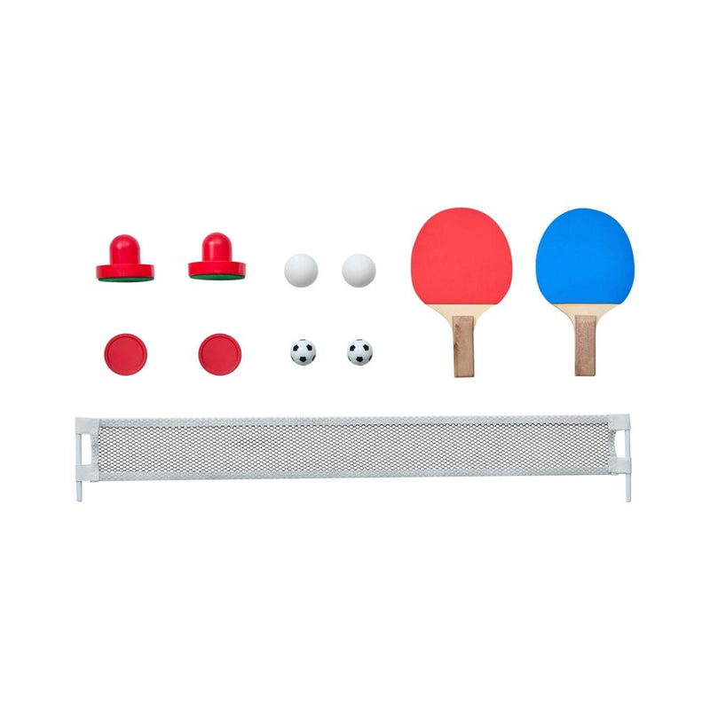 54 - Inch 3 - In - 1 Air Hockey, Ping Pong And Foosball Table Combo (SAK14896) - Bro Dreams