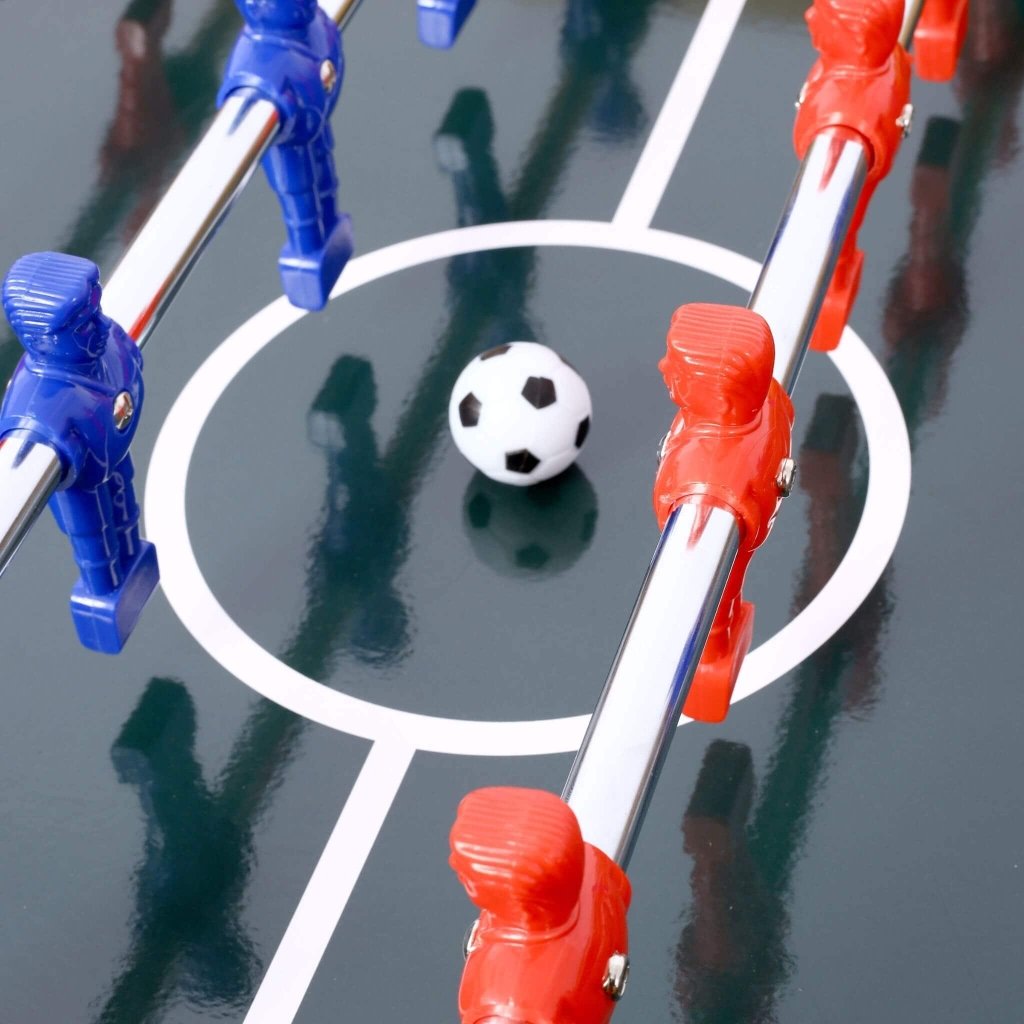 54 - Inch Hurricane Light Cherry Foosball Table With Accessories (SAK38651) - Bro Dreams