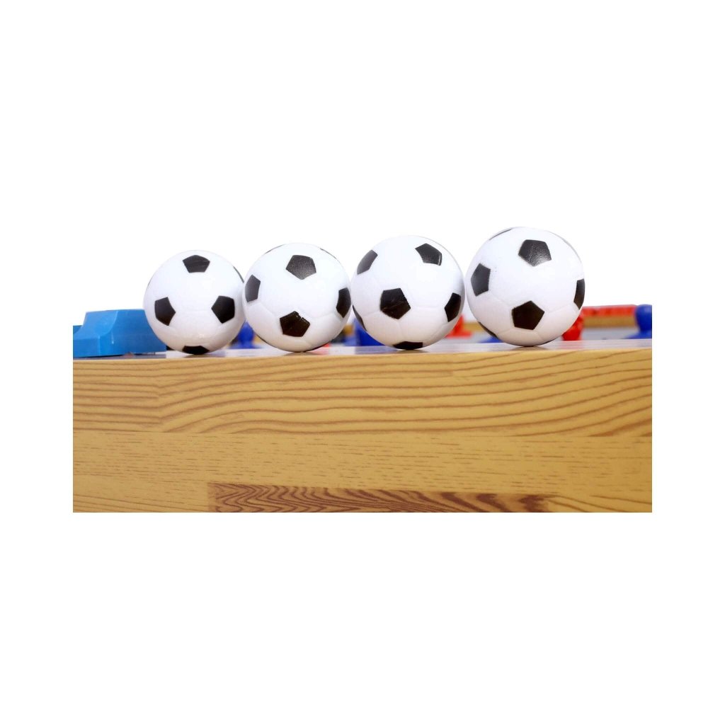 54 - Inch Hurricane Light Cherry Foosball Table With Accessories (SAK38651) - Bro Dreams