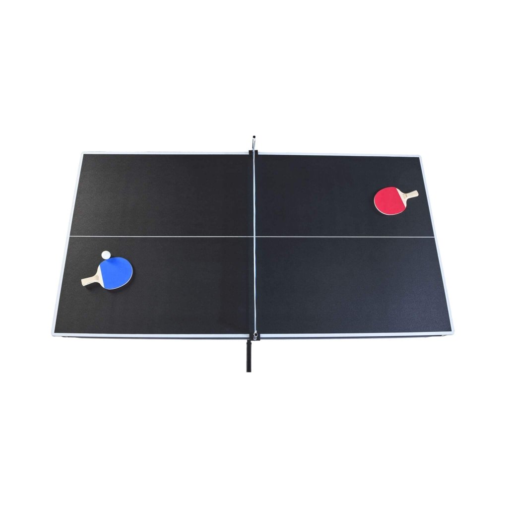 6FT Premium Wooden Multifunctional Pool Table With Table Tennis Top (SAK62741) - Bro Dreams