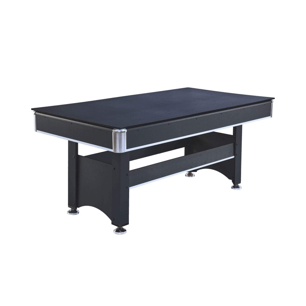 6FT Premium Wooden Multifunctional Pool Table With Table Tennis Top (SAK62741) - Bro Dreams