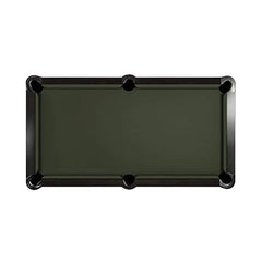 8FT Premium Professional Regal Slate Modern Graphite Solid Wood Billiard Pool Table Wtih Custom Table Cloth (SAK64029) - Bro Dreams