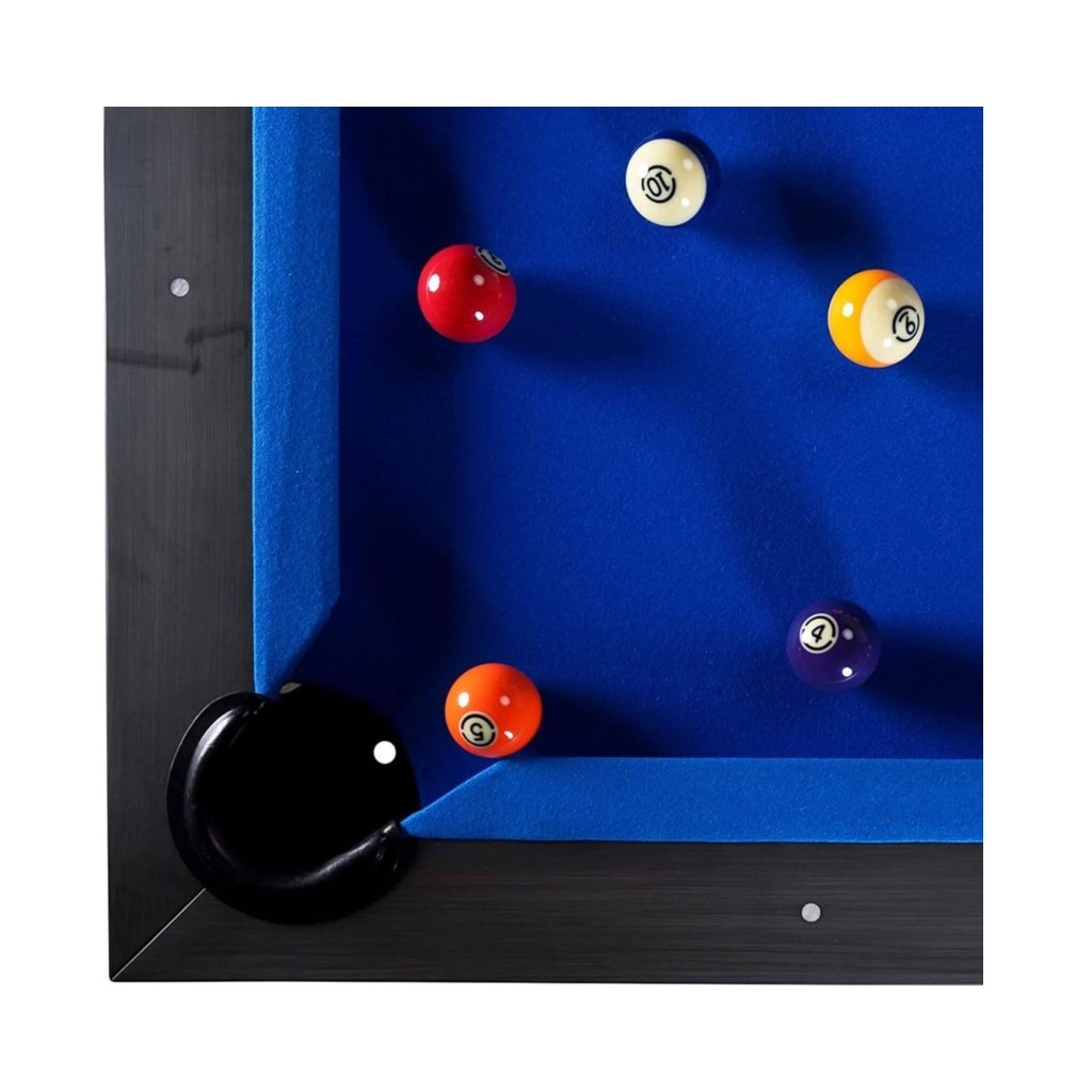 8FT Premium Professional Regal Slate Modern Graphite Solid Wood Billiard Pool Table Wtih Custom Table Cloth (SAK64029) - Bro Dreams
