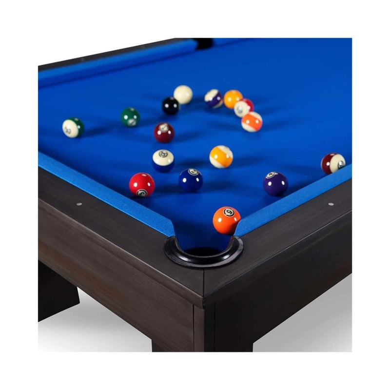 8FT Premium Professional Regal Slate Modern Graphite Solid Wood Billiard Pool Table Wtih Custom Table Cloth (SAK64029) - Bro Dreams