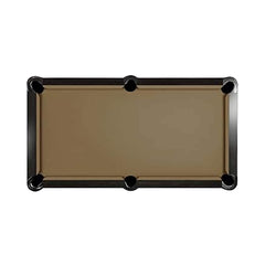 8FT Premium Professional Regal Slate Modern Graphite Solid Wood Billiard Pool Table Wtih Custom Table Cloth (SAK64029) - Bro Dreams