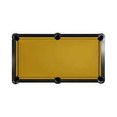 8FT Premium Professional Regal Slate Modern Graphite Solid Wood Billiard Pool Table Wtih Custom Table Cloth (SAK64029) - Bro Dreams