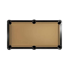 8FT Premium Professional Regal Slate Modern Graphite Solid Wood Billiard Pool Table Wtih Custom Table Cloth (SAK64029) - Bro Dreams
