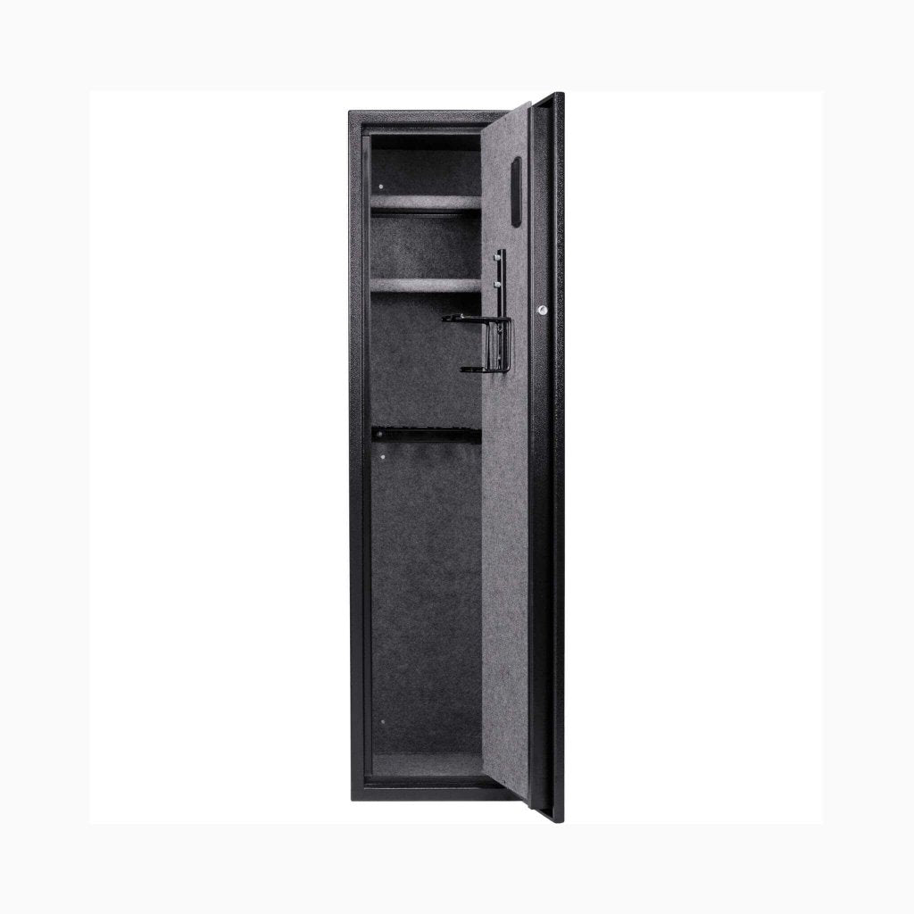 Barska 4.33 CF Heavy - Duty Rifle Gun Safe With Biometric And Digital Keypad Access (SAK80356) - Bro Dreams