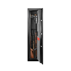 Barska 5.51 CF Tall Biometric Rifle Safe With Biometric Keypad (SAK90412) - Bro Dreams