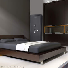 Barska 7.87 CF Extra - Large Rifle Gun Safe With Electronic Keypad And Secure Lock (SAK18420) - Bro Dreams