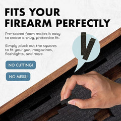 Birds in a Tree Large Gun Concealment Coat Rack - Handcrafted Wooden Gun Cabinets - Gun Shelf Hidden Storage for Rifles, Shotguns, & Handguns - Quick Access Hidden Wall Safe - Bro Dreams