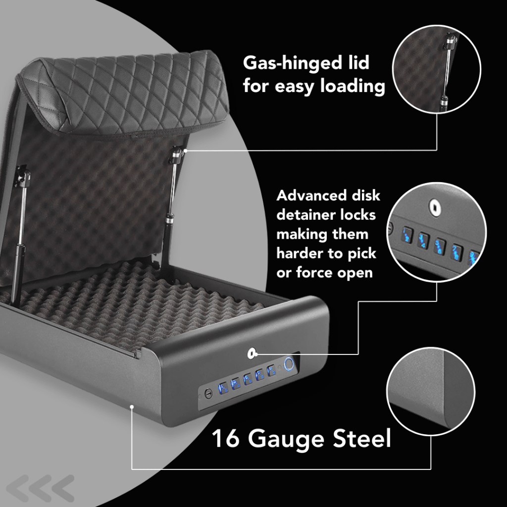 BoostedSafe Elite: Fingerprint, Key & Digital Combo - Bro Dreams