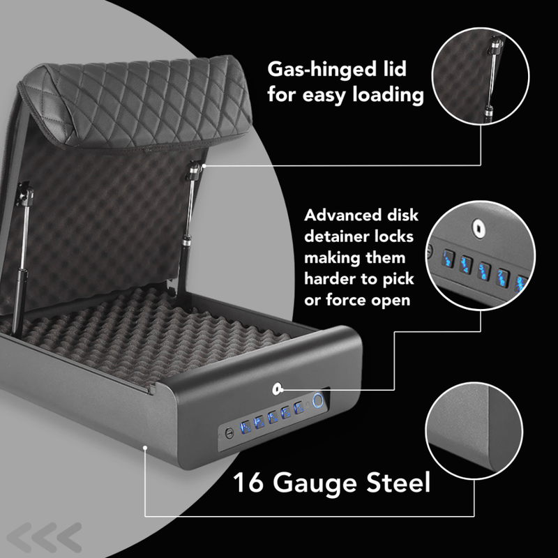 BoostedSafe Elite: Fingerprint, Key & Digital Combo - Bro Dreams