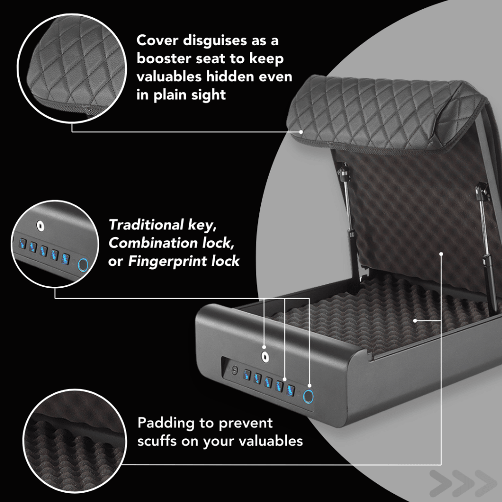 BoostedSafe Elite: Fingerprint, Key & Digital Combo - Bro Dreams