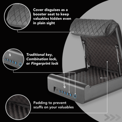 BoostedSafe Elite: Fingerprint, Key & Digital Combo - Bro Dreams