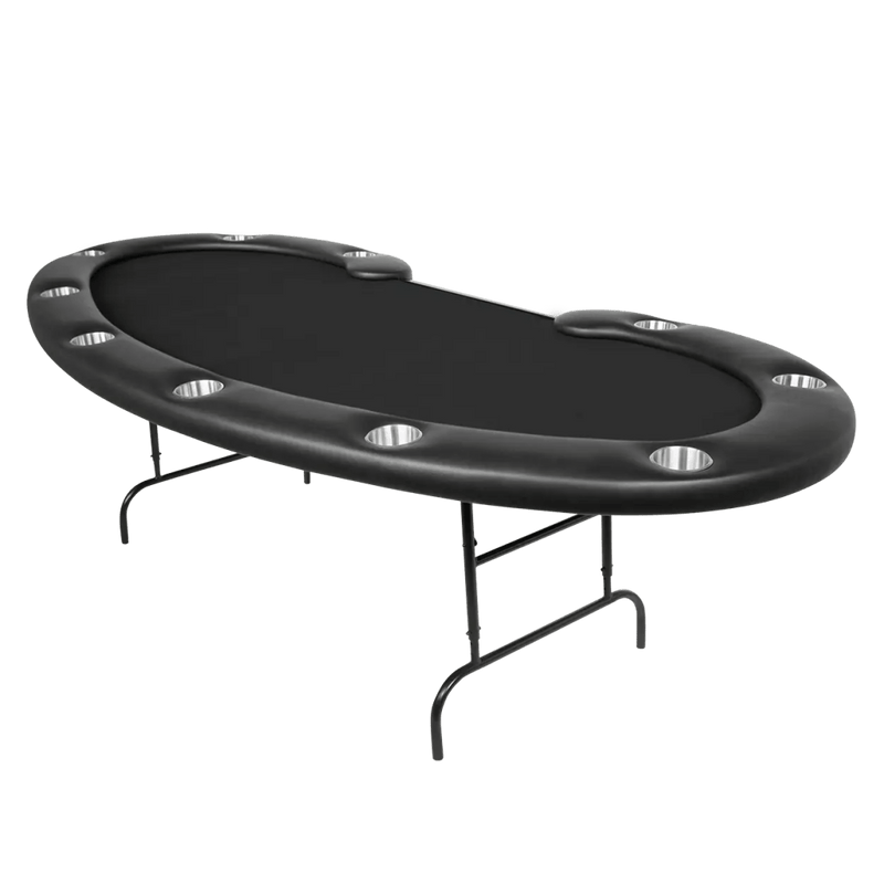 Bro Dreams Poker Table Black Folding Leg Tables Prestige - Standard Felt