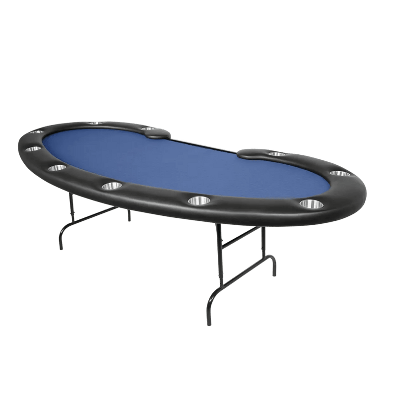 Bro Dreams Poker Table Blue Folding Leg Tables Prestige - Suited Speed