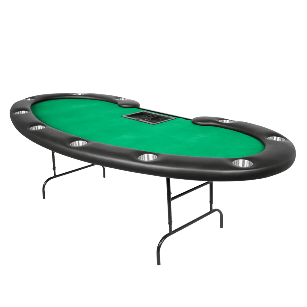 Bro Dreams Poker Table Green Folding Leg Tables Prestige - Standard Felt