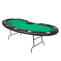Bro Dreams Poker Table Green Folding Leg Tables Prestige - Standard Felt