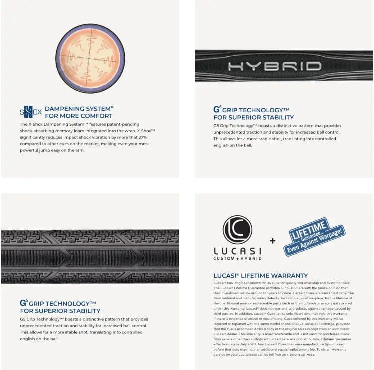 C.P.Dean Company Cue Stick Lucasi Air Hog Jump Cue