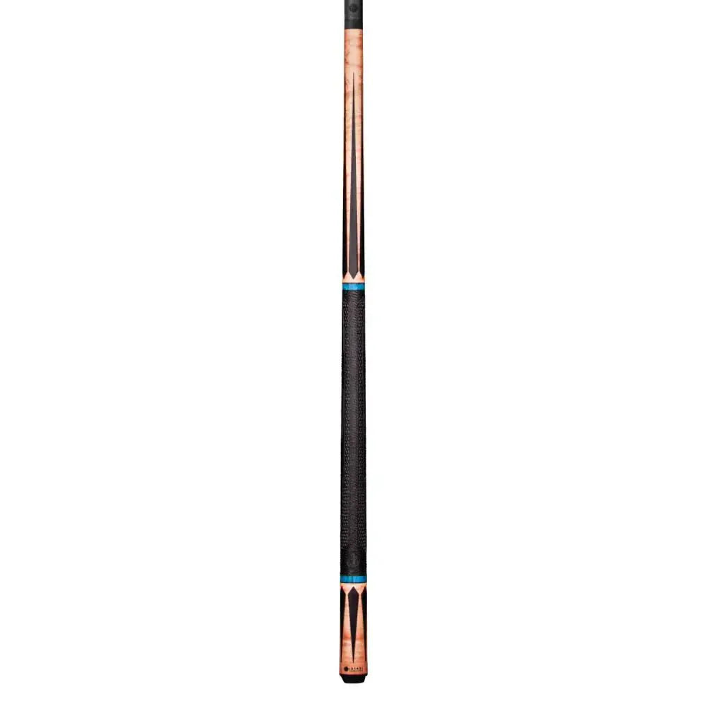 C.P.Dean Company Cue Stick Lucasi Pinnacle Coffee Wash Birdseye Maple/Black Cue With Carbon Fiber Tech Shaft