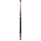 C.P.Dean Company Cue Stick Lucasi Pinnacle Coffee Wash Birdseye Maple/Black Cue With Carbon Fiber Tech Shaft