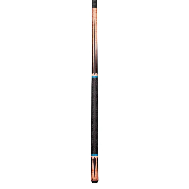 C.P.Dean Company Cue Stick Lucasi Pinnacle Coffee Wash Birdseye Maple/Black Cue With Carbon Fiber Tech Shaft