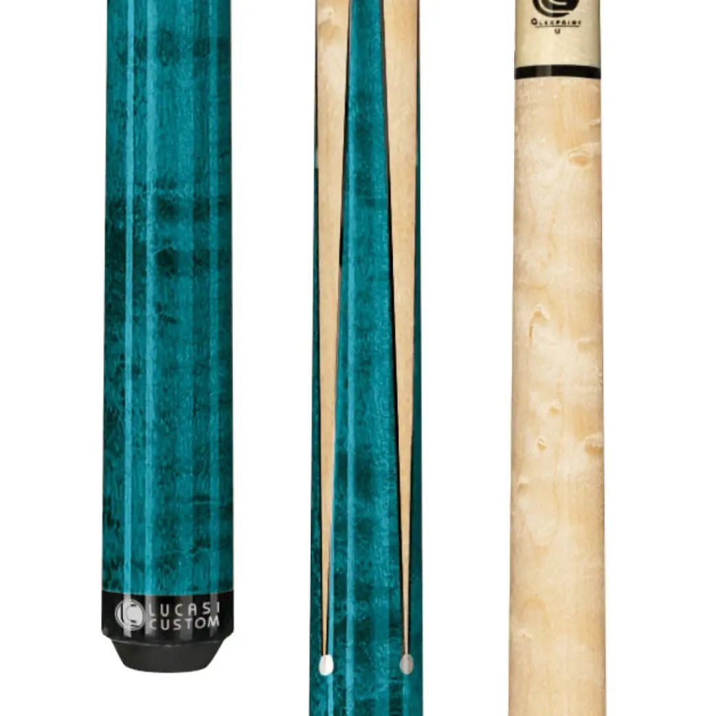 C.P.Dean Company Cue Stick Lucasi Teal Maple Sneaky Pete