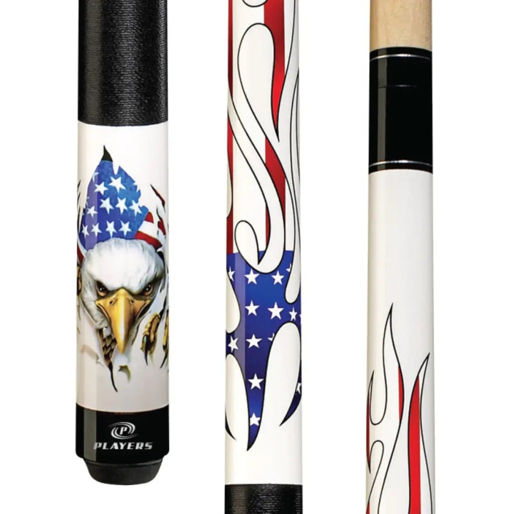 C.P.Dean Company Cue Stick Patriotic Eagle Players Cue