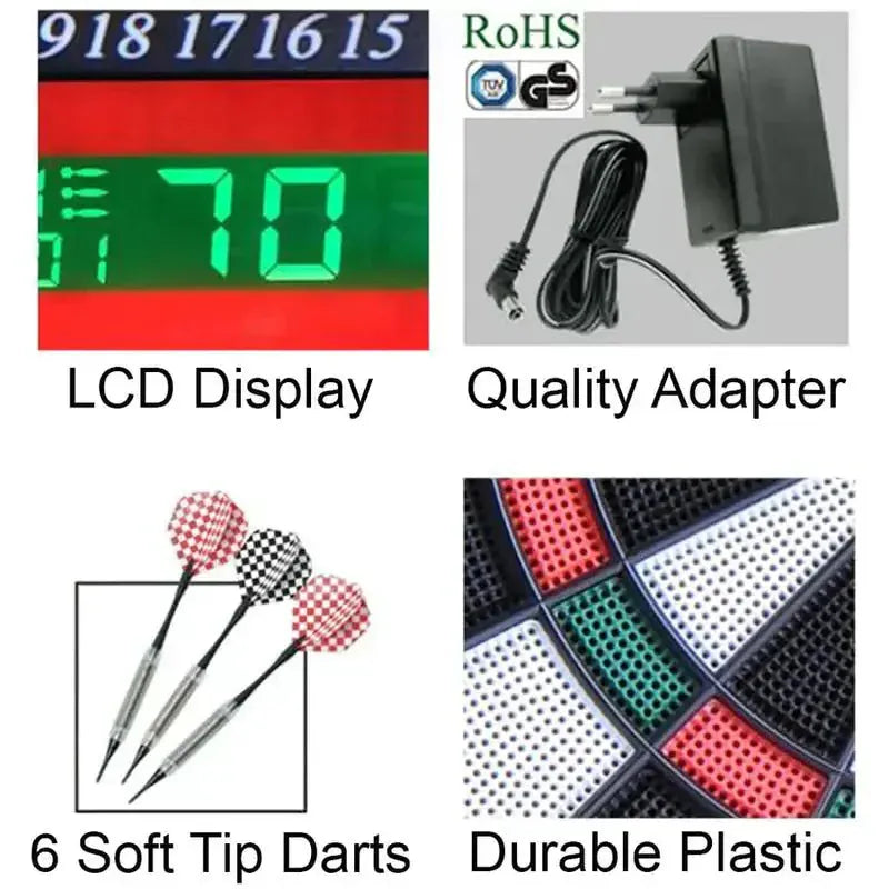 C.P.Dean Company Dartboards One80 Elite Electronic Dartboard