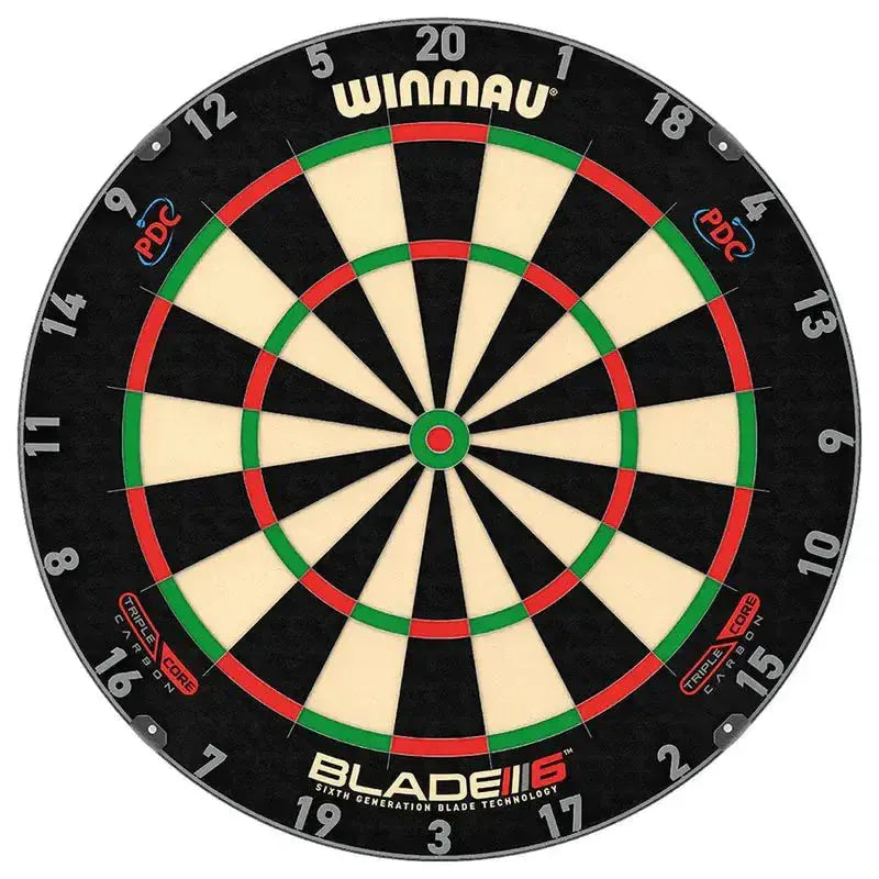 C.P.Dean Company Dartboards Winmau Blade 6 Triple Core Steel Tip Dartboard
