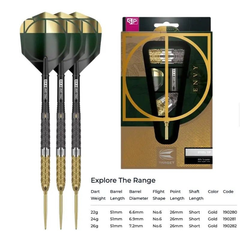 C.P.Dean Company Darts 03 / 22 Cult Envy Swiss Point Steel Tip Darts