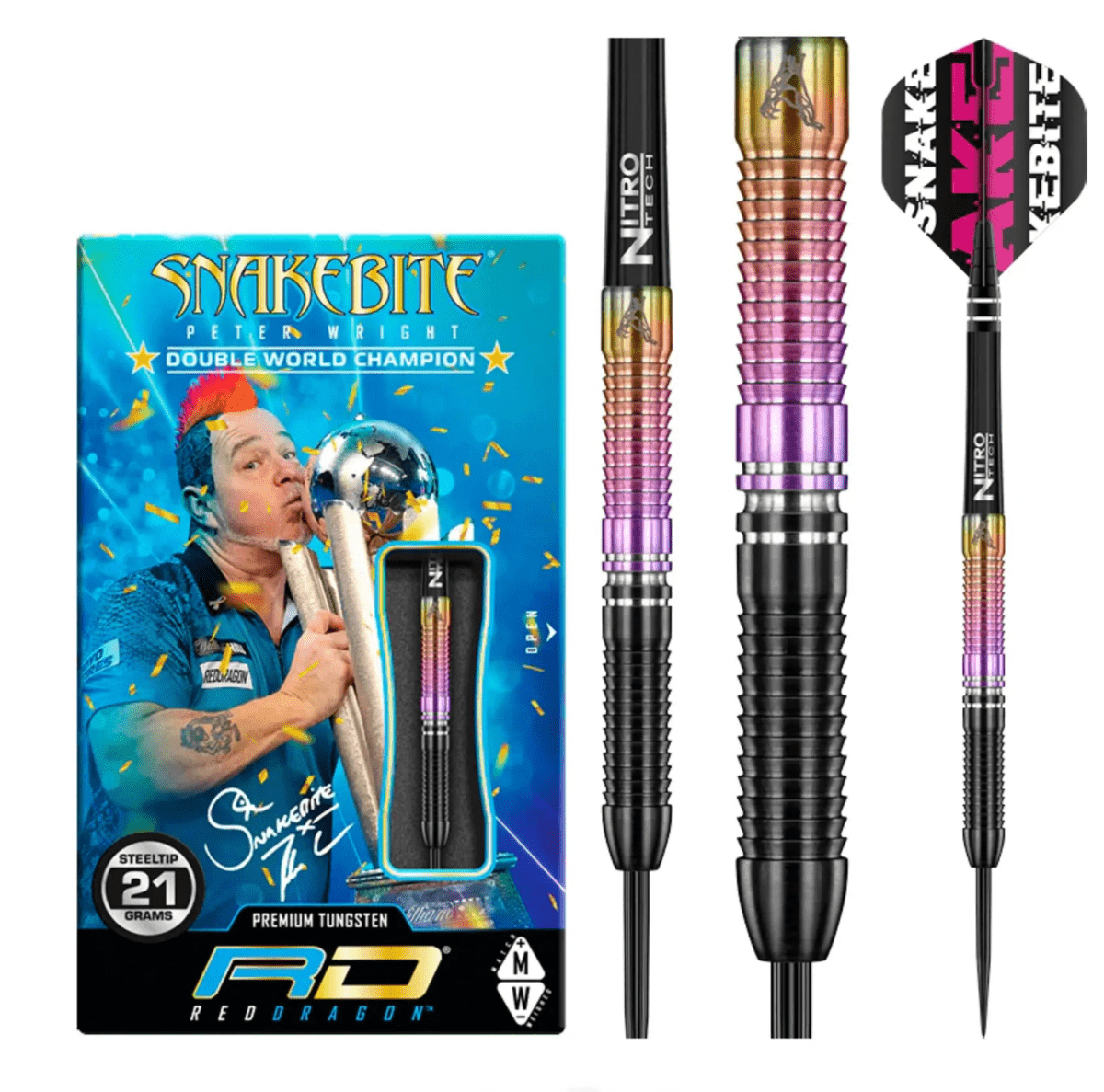 C.P.Dean Company Darts 21gm Peter Wright Snakebite World Championship 2020 Darts