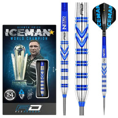 C.P.Dean Company Darts 23g Gerwyn Price Iceman WC Blue Original ST Darts
