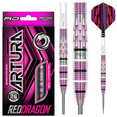 C.P.Dean Company Darts 24g Artura Shocking Pink ST Darts