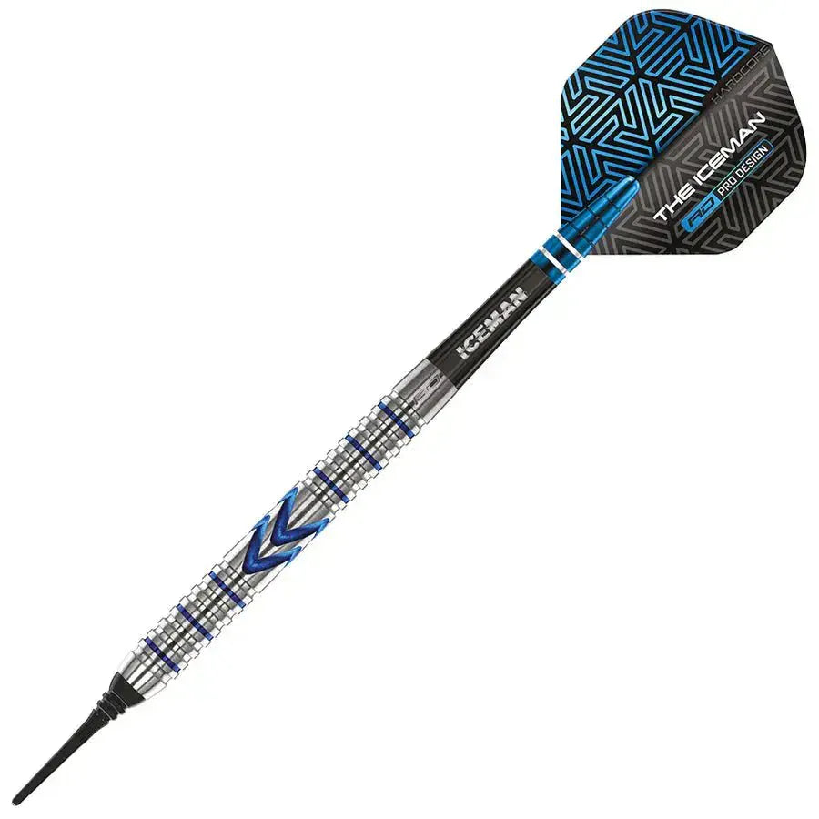 C.P.Dean Company Darts Gerwyn Price Iceman World Championship Steel Tip Darts - Midnight Edition
