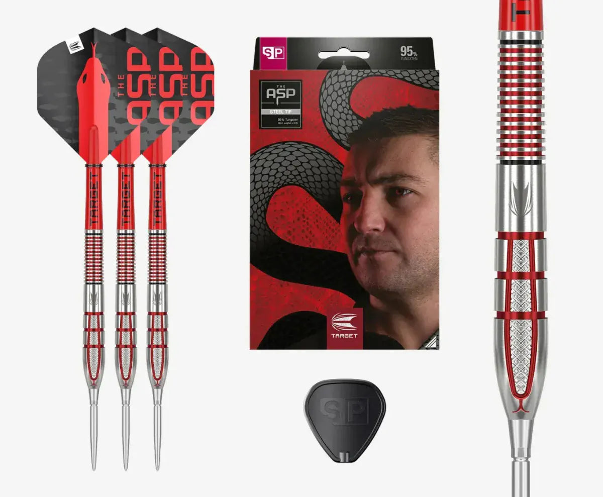 C.P.Dean Company Darts Red / 22g Nathan Aspinall G2 SP Steel-Tip Darts