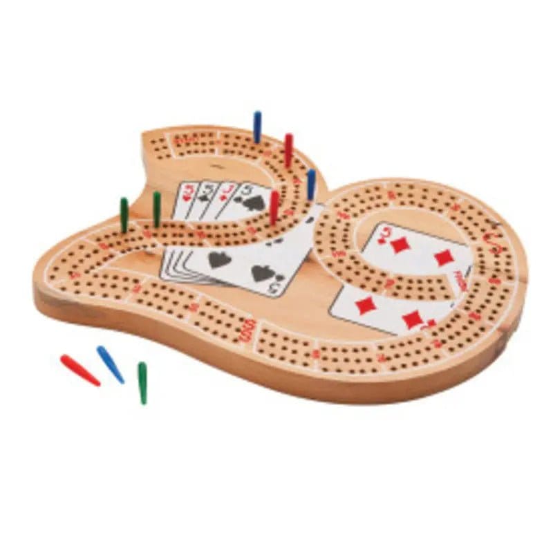 C.P.Dean Company Games Mainstreet Classics Wooden "29" Cribbage Board