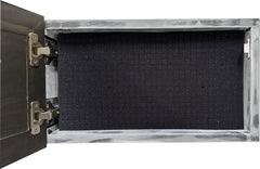 Decorative Cow Farm Wall - Mounted Secure Gun Cabinet - Gun Safe To Securely Store Your Gun & Home Self Defense Gear - Bro Dreams