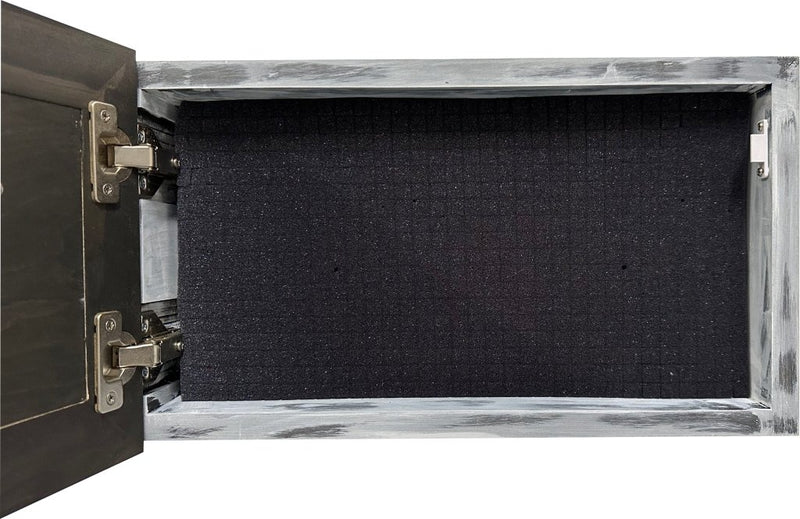 Decorative Cow Farm Wall - Mounted Secure Gun Cabinet - Gun Safe To Securely Store Your Gun & Home Self Defense Gear - Bro Dreams